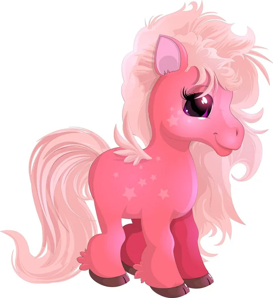 Malé krásné Pony — Stockový vektor