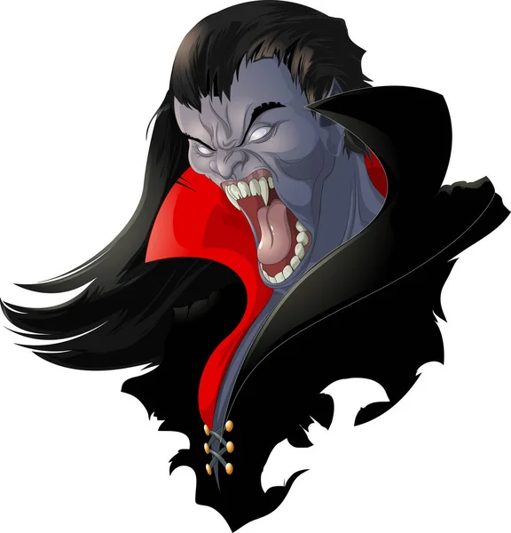 Злой вампир — стоковый вектор
