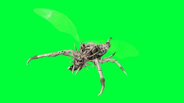 Der böse Bug 3d render — Stockfoto