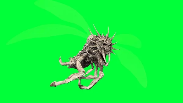 Der böse Bug 3d render — Stockfoto