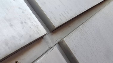 Paslı metal yaprak dokusu. Eski moda arka plan. Evet.