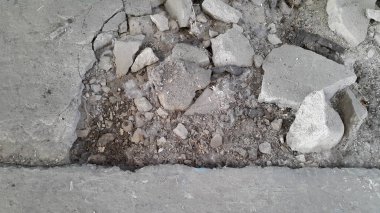 Beton. Eski beton yüzeyi kirli. Antika arka plan