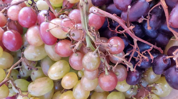 Primo Piano Gustoso Modello Frutta Sfondo Cibo — Foto Stock