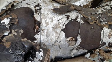 Abstract damaged material pattern, industrial background 