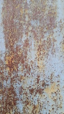 Paslı metal yaprak dokusu. Eski moda arka plan. Evet.