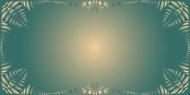 Çerçeve. Bitki elemanlarının çerçevesi. Kartvizitleriniz ve kartlarınız için arka plan. Vektör grafikleri