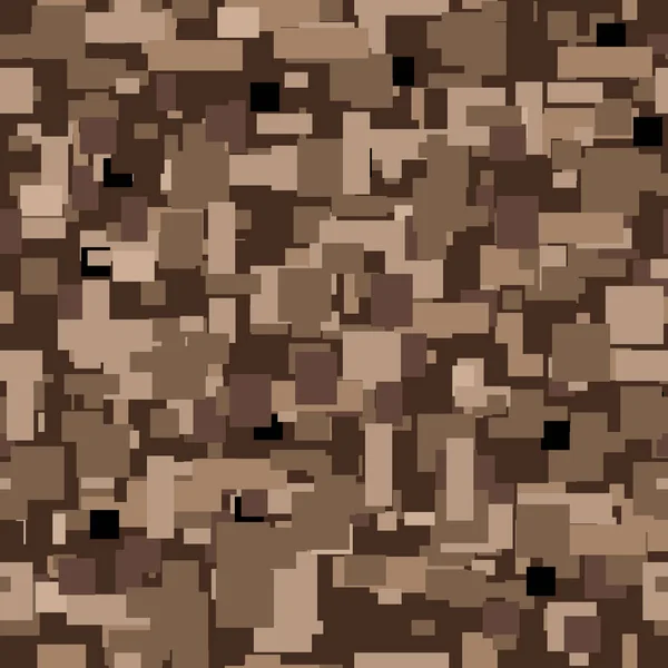 Hintergrund Eines Quadratischen Bonbonbraunen Farbtons — Stockvektor