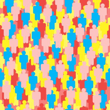 Dikişsiz arka plan illüstrasyon