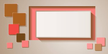 Sanat geçmişi. Pankart ve uçucu için yaratıcı vektör arkaplanı.