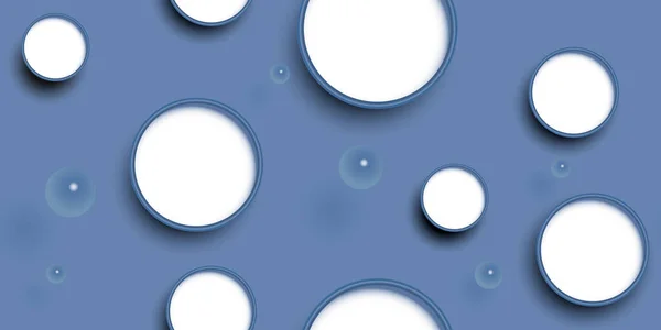 具有气泡的无缝纹理的创造性抽象背景 — 图库矢量图片