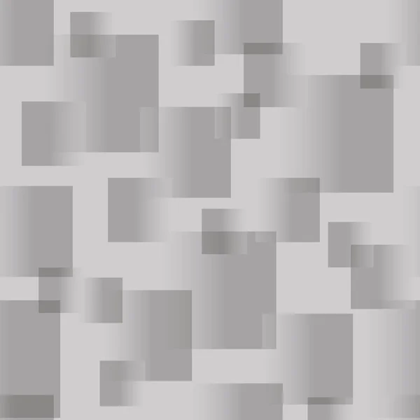 グレーの四角形の背景や抽象的なベクトル図 — ストックベクタ