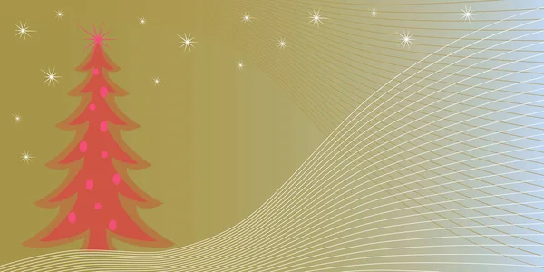 Новый Год Открытка Календарь Баннер Плакат Векторный Фон Новогодних Праздников — стоковый вектор