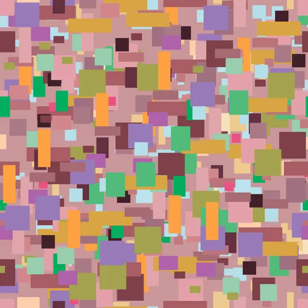 Achtergrond Van Vierkante Veelkleurige Confetti — Stockvector