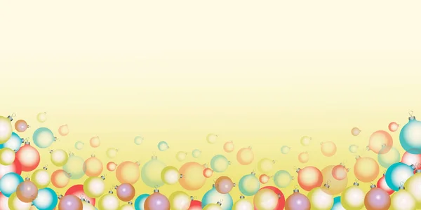 Renkli Balonlarla Soyut Arkaplan — Stok Vektör
