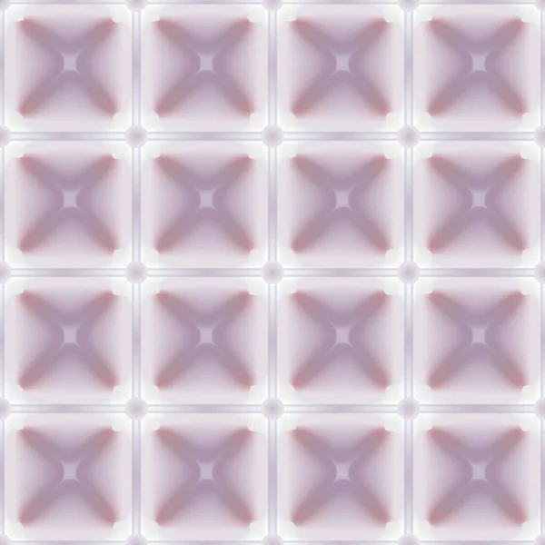 白い正方形のシームレスなパターン ベクターイラスト — ストックベクタ