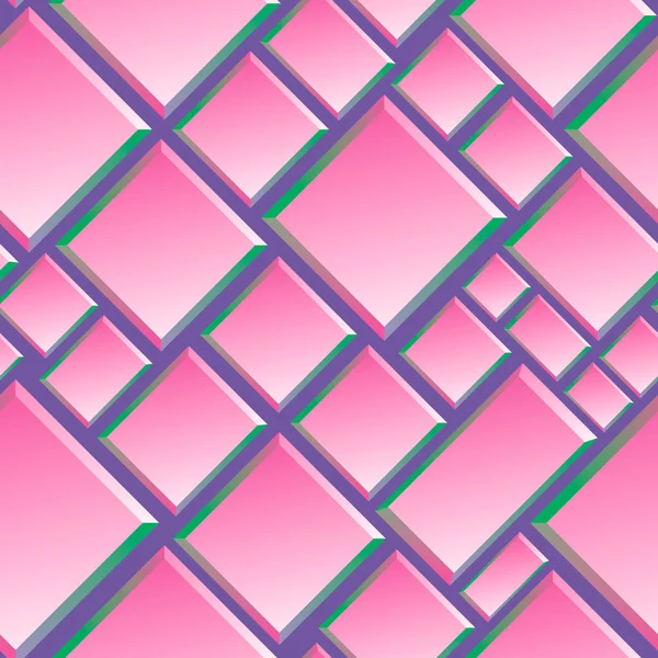 Αφηρημένο Φόντο Πολύχρωμα Τετράγωνα — Διανυσματικό Αρχείο