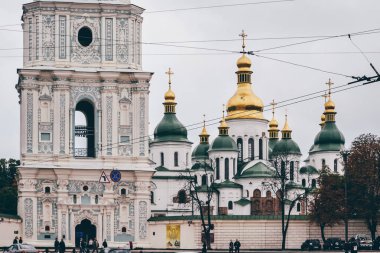 Kiev, Ukrayna - Ekim 2011 yaklaşık: St. Sophia Katedrali Kiev, Ukrayna Ekim 2011 yaklaşık.
