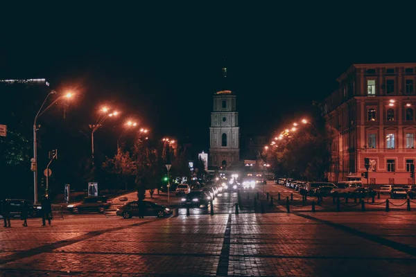 KIEV, UCRÂNIA - CIRCA OUTUBRO 2011: Catedral de Santa Sofia em Kiev, Ucrânia por volta de outubro de 2011 . — Fotografia de Stock