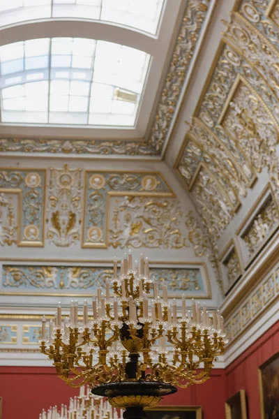 Saint Petersburg Russland November 2015 Reichhaltiges Kaiserliches Interieur Des Winterpalastes — Stockfoto