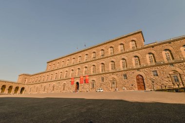 Florence, İtalya - Haziran 2017 yaklaşık: cephe Pitti Sarayı, Floransa, İtalya Haziran 2017 '.