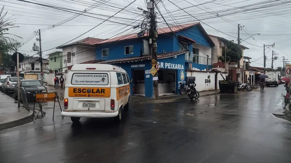 Paraty Brasil Circa Septiembre 2019 Fachada Una Pescadería Centro Histórico — Foto de Stock