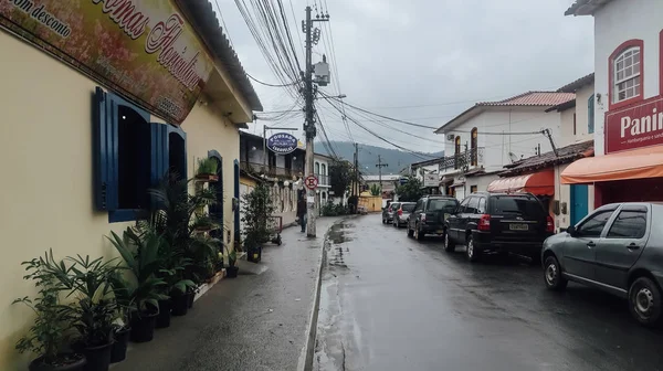 Paraty Brazil Circa September 2019 Small Streets Buildings White Walls — 스톡 사진