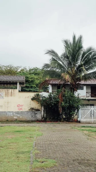 Paraty Brasil Circa Septiembre 2019 Casas Sencillas Centro Una Antigua —  Fotos de Stock