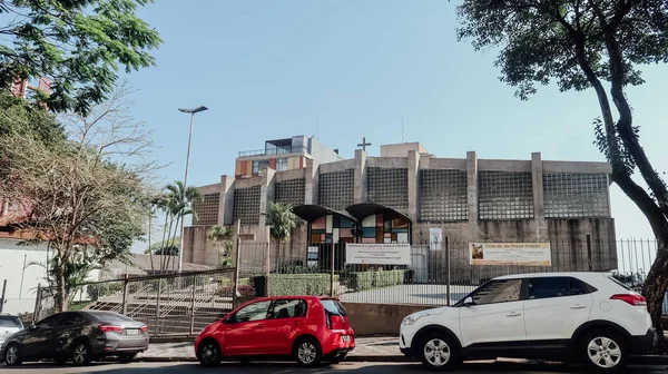 Sao Paulo Brasil Circa Septiembre 2019 Arquitectura Moderna Una Iglesia — Foto de Stock