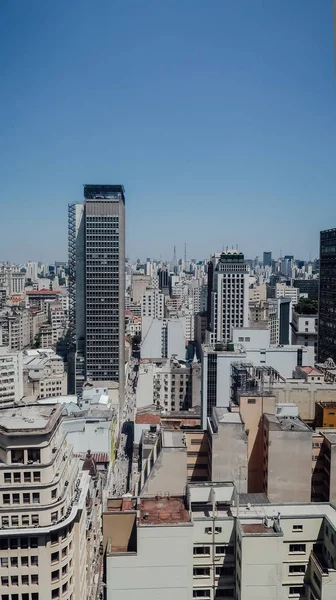 Sao Paulo Brazil Circa September 2019 Aerial View Downtown Sao — 图库照片