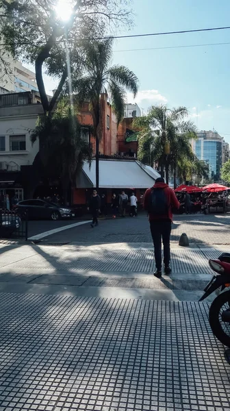 Buenos Aires Argentina Circa October 2019 부에노스아이레스의 지역에 지역의 거리와 — 스톡 사진