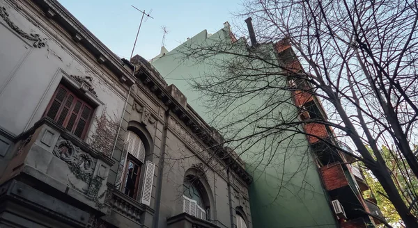 Buenos Aires Argentina Circa Outubro 2019 Ruas Edifícios Bairro Rico — Fotografia de Stock