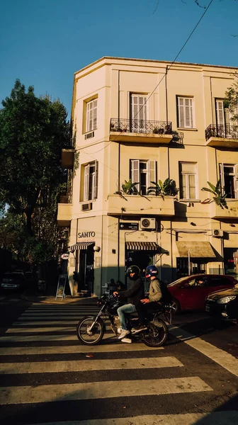 Buenos Aires Argentina Circa Outubro 2019 Ruas Edifícios Bairro Rico — Fotografia de Stock