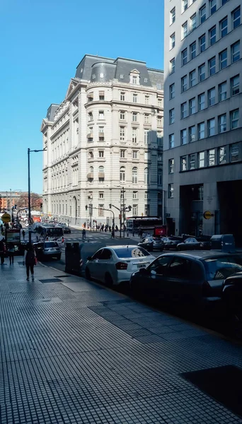 Buenos Aires Argentina Circa October 2019 Avenida Corrientes Center Buenos — Stock Photo, Image