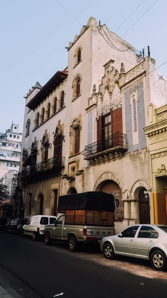 Buenos Aires Argentina Circa Octubre 2019 Edificios Estilo Arquitectónico Clásico — Foto de Stock