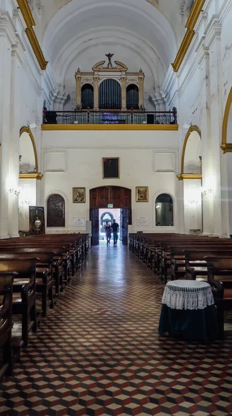Buenos Aires Argentina Circa Oktober 2019 Interieur Van Kerk Van — Stockfoto