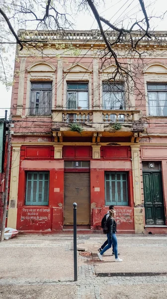 Buenos Aires Argentina Circa Ottobre 2019 Gente Cammina Nel Weekend — Foto Stock