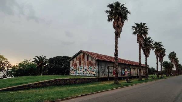 Colónia Del Sacramento Uruguai Outubro 2019 Lugar Histórico Estação Ferroviária — Fotografia de Stock