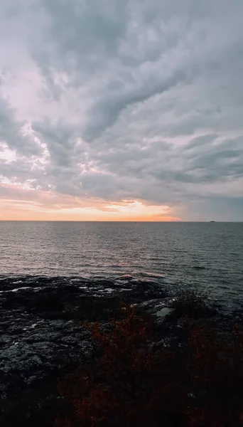 Colonia Del Sacramento Uruguay Oktober 2019 Sonnenuntergang Meer Der Ältesten — Stockfoto