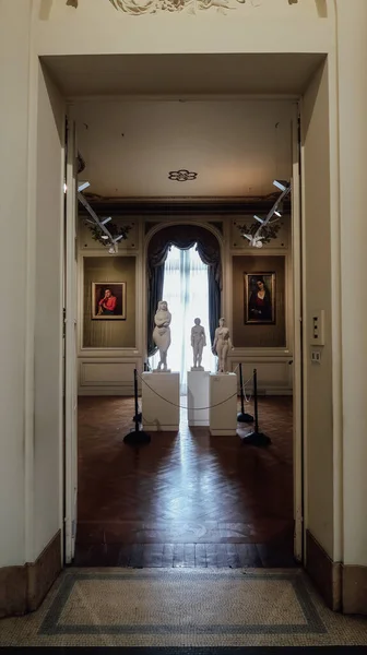 Cordoba Argentinien Circa Oktober 2019 Klassisches Interieur Mit Kunstwerken Evita — Stockfoto