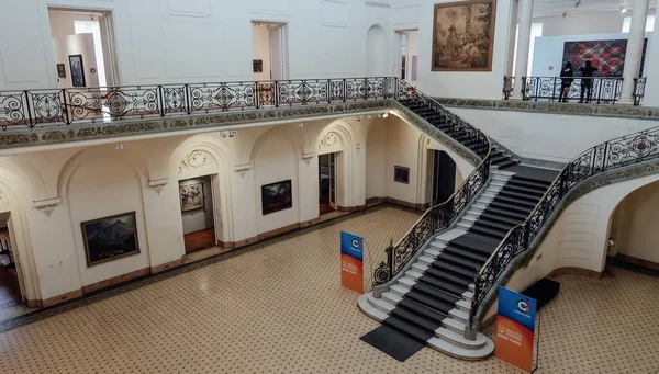 Cordoba Argentinien Circa Oktober 2019 Klassisches Interieur Mit Kunstwerken Evita — Stockfoto