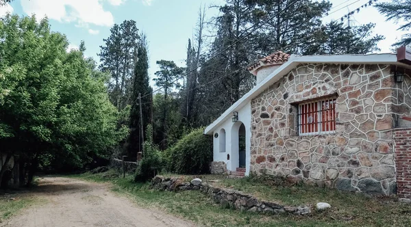 Cordoba Argentina October 2019 Facade Residential House Villa Icho Cruz — Stock Photo, Image