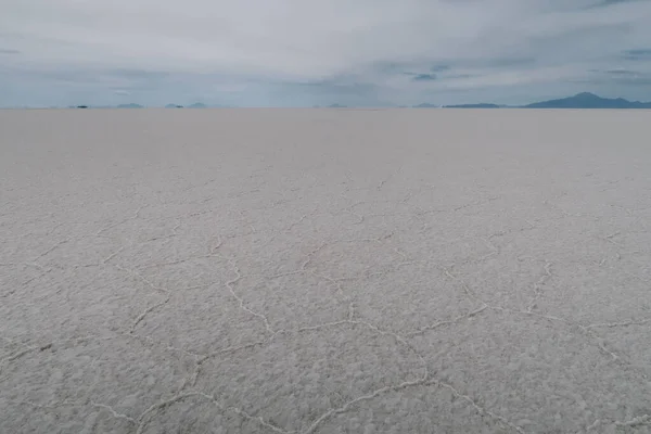 Uyuni Bolivia Circa Novembre 2019 Deserto Sale Vuoto Senza Fine — Foto Stock