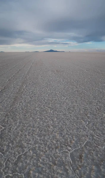 Uyuni Bolivia Circa Novembre 2019 Deserto Sale Vuoto Senza Fine — Foto Stock