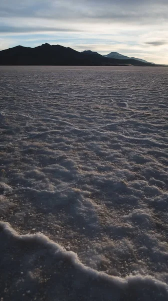 Uyuni Bolivia Circa Νοεμβριοσ 2019 Ατελείωτη Άδεια Αλμυρή Έρημος Salar — Φωτογραφία Αρχείου