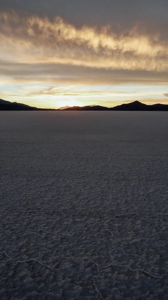 Uyuni Bolivia Circa Novembre 2019 Deserto Sale Vuoto Senza Fine — Foto Stock