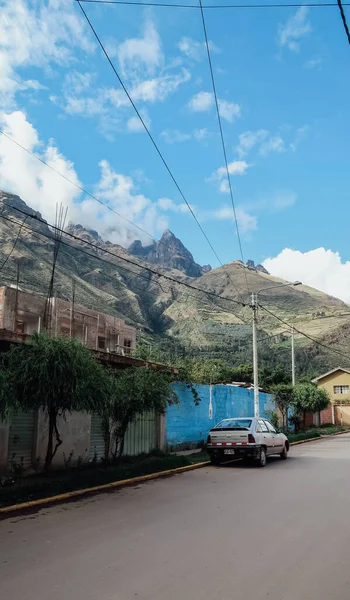 Cusco Peru Circa Novembro 2019 Montanhas Natureza Vale Sagrado Torno — Fotografia de Stock