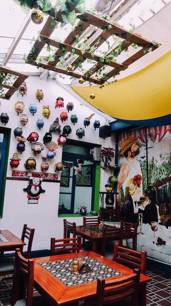 Bogota Colombia Circa Aralık 2019 Bogota Geleneksel Bir Kolombiya Restoranında — Stok fotoğraf