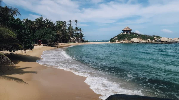 Tayrona Colombia Crca Aralık 2019 Güneşli Bir Günde Tayrona Ulusal — Stok fotoğraf