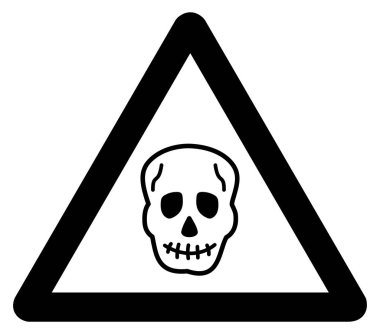 bir uyarı işareti ölüm