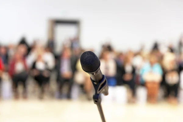 Präsentation. Öffentliche Rede. — Stockfoto